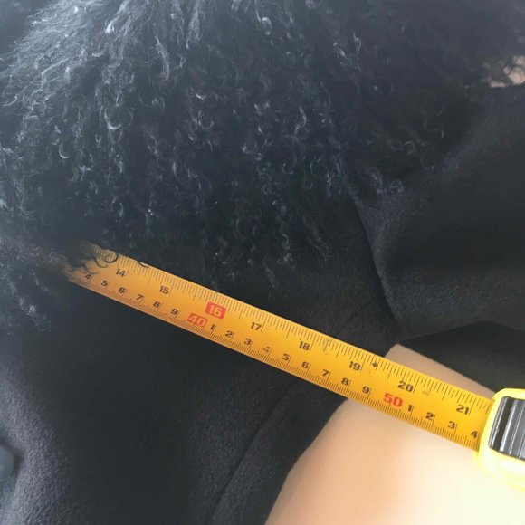 Mallia Black Angora & Lambswool Jacket - Picture 8 of 9